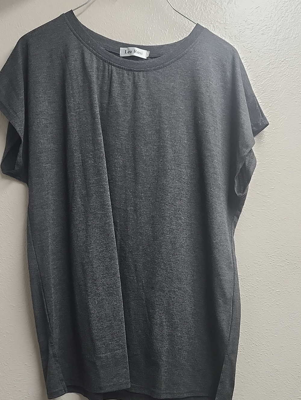 Women's Dark Gray Short Sleeve Tee